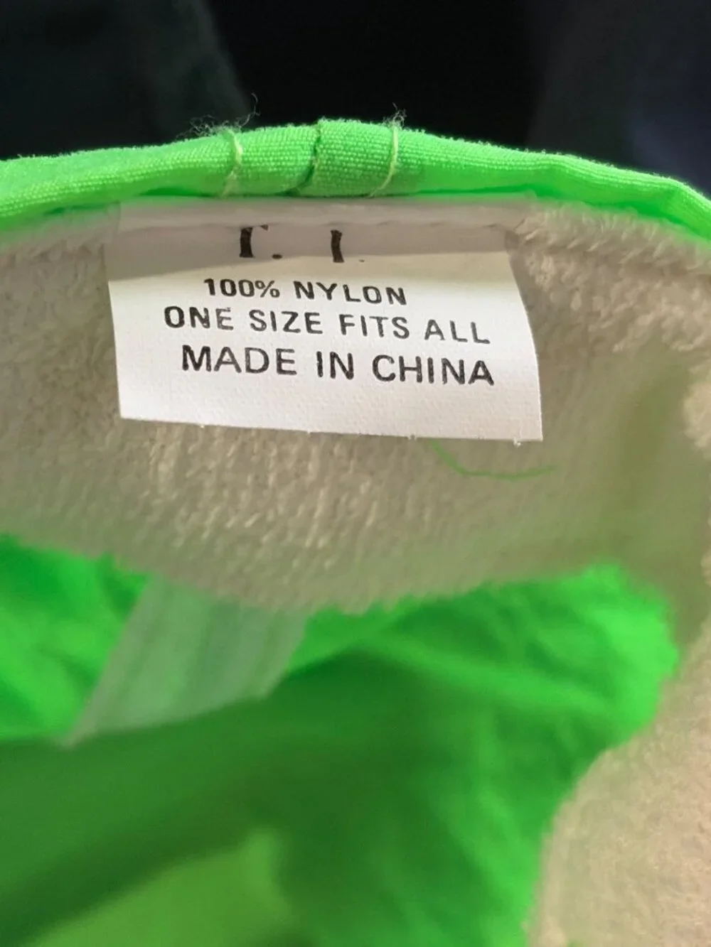 Cat / Beckwith Machinery Company Hat Neon Green Snapback Adjustable Cap